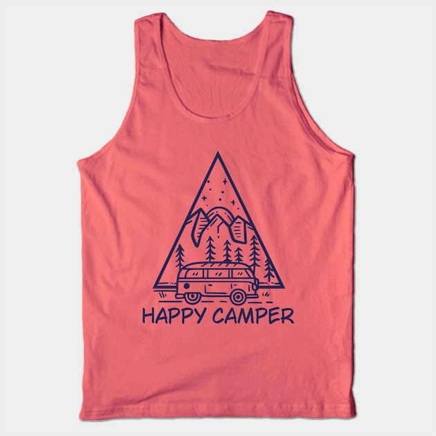 camper life Tank Top by graphicganga